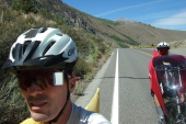 Running into Ron Bobb on the June Lake Loop.