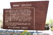 Mono Craters viewpoint.