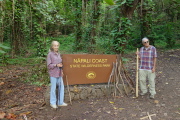 Kay and David at the trailhead