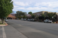 Part of the main drag in Kanab.