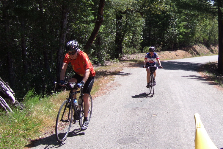 Nearing the top of King Ridge Rd. (2)