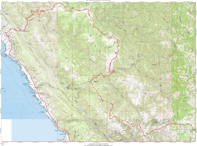 Northern Detail Map.