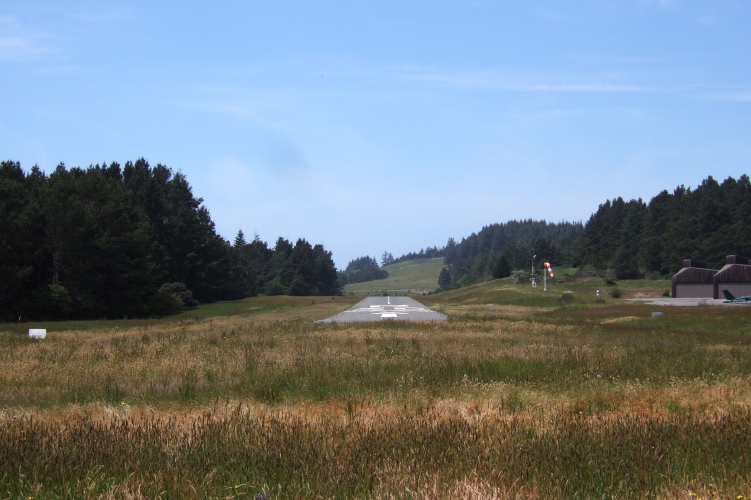 Airstrip at the Sea Ranch.