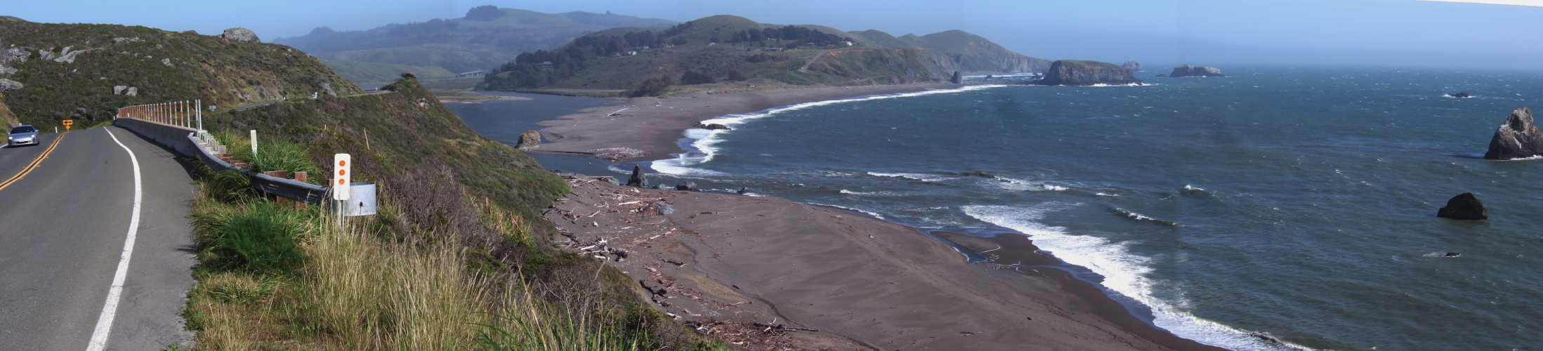 Mouth of Russian River.