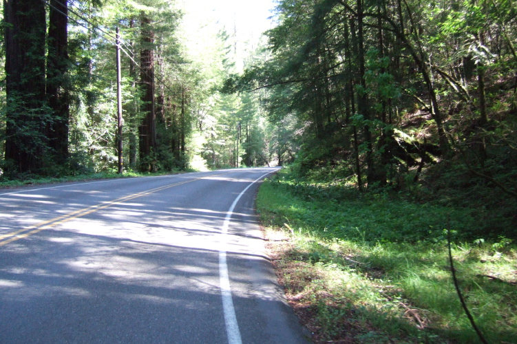 Cazadero Hwy near Cazadero.