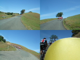 Movie: Riding along King Ridge.