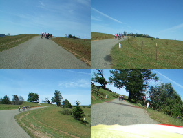 Movie showing the scenery along the open section of King Ridge Rd.