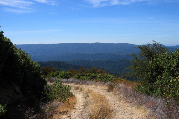 Beautiful views opening up.  (2630ft)