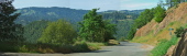 Panorama on Fort Ross Rd. at Kalinda Road.