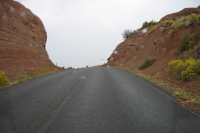 Rubble on the road to Kodachrome Basin State Park.