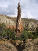 A chimney on the Eagle View Trail.