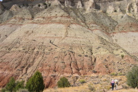 Kay and David start up the Eagle View Trail.