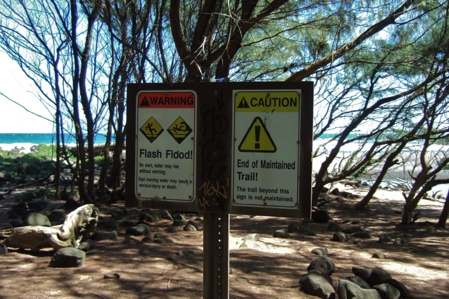 Many hazards await the unwary.