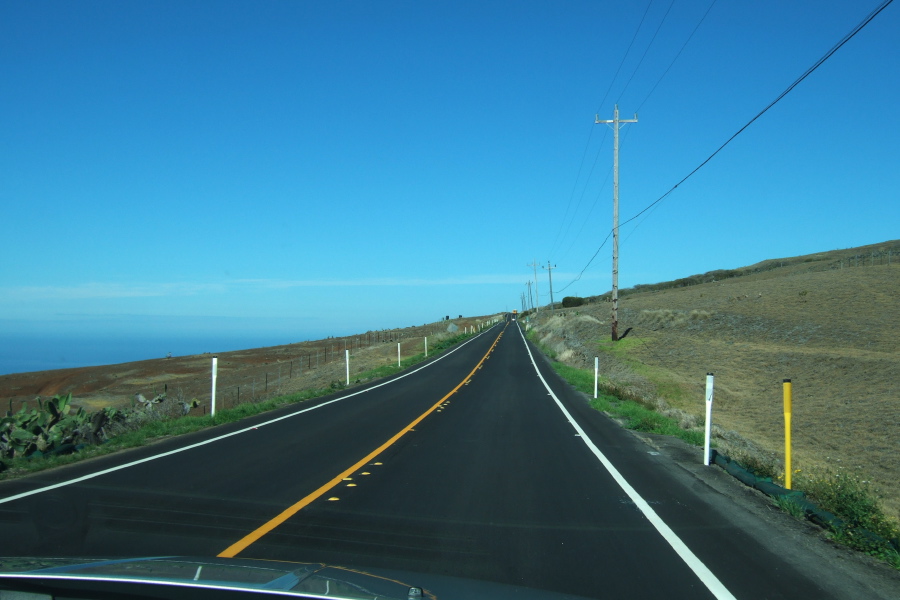 Heading up Kohala Mountain Road (HI250)
