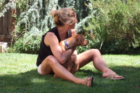 Laura and Kumba (2).