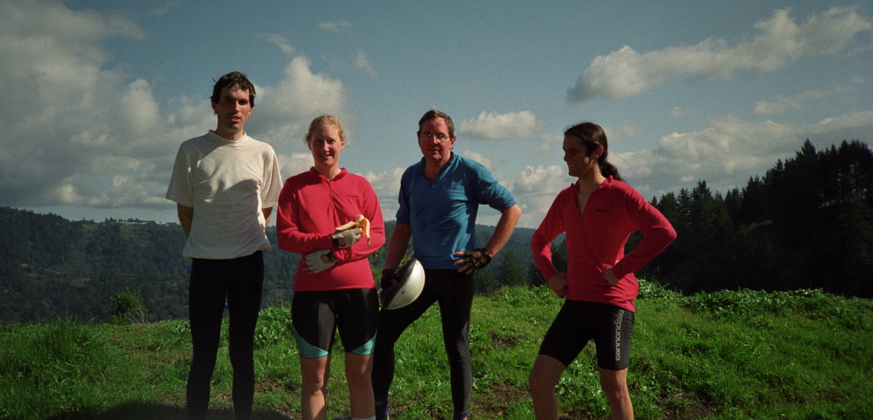 Group photo halfway up west Alpine Rd.