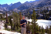 Bill at Dingleberry Lake (10492ft)