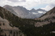 Thompson Ridge from the Lamarck Lakes trail