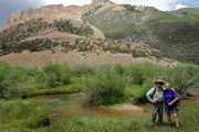 Brian and Nancy by Lamarck Creek