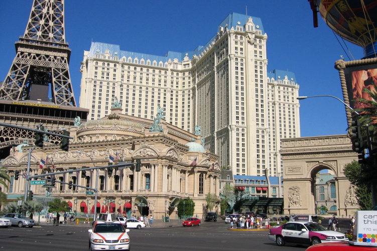 Paris, Las Vegas.