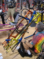 Three new frame prototypes from Easy Racers.