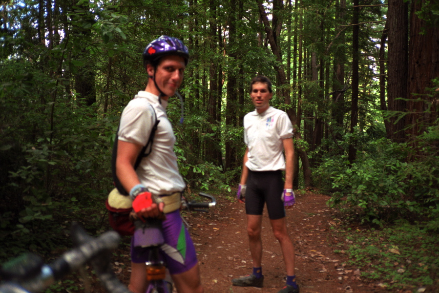Paul and Bill on Marshall Rd.
