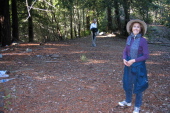 Site of a former dwelling at the end of Last Chance Rd., just outside the park boundary.