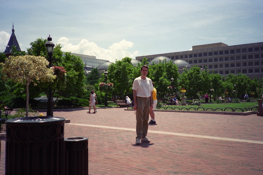 Bill at the Smithsonian