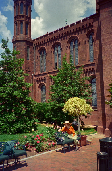 Kay at the Smithsonian