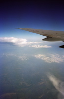 Keeping pace with another airplane