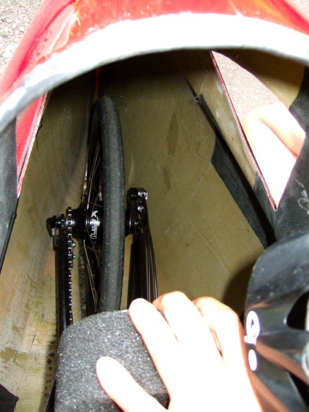 The Trisled is a dry-weather velomobile.