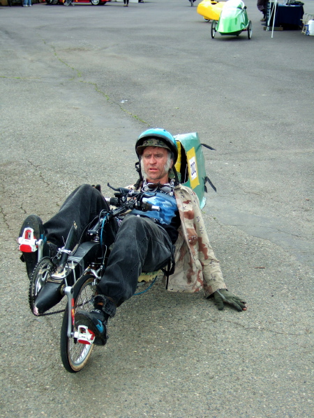 Joe Kochanowski on his low-racer w/tailbox.