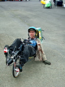 Joe Kochanowski on his low-racer w/tailbox.