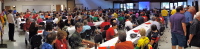 The room panorama during the speeches.