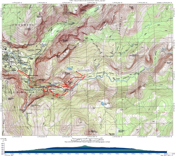 Liberty Cap Map
