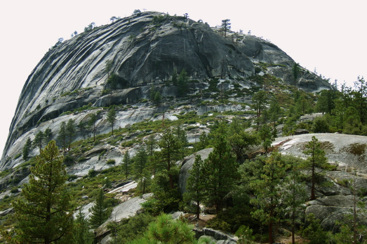 View of the backside of Liberty Cap.