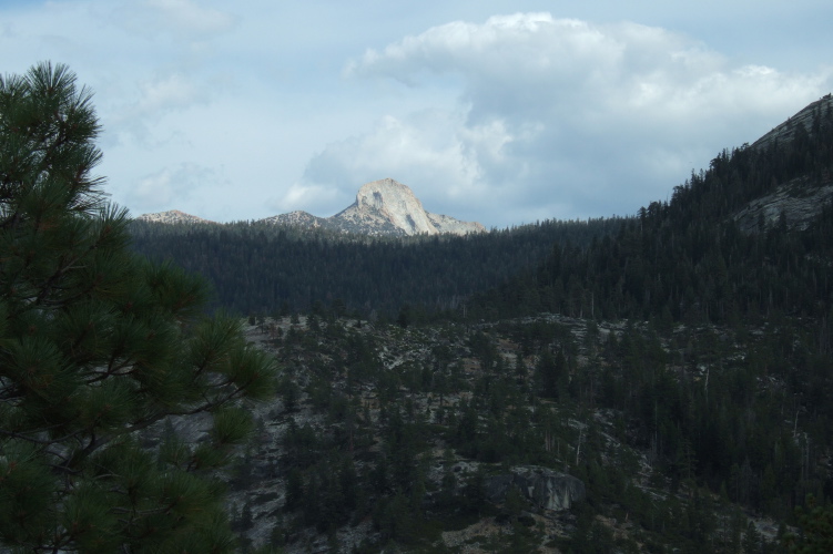 A cloud rises over Mt. Clark (11522ft)
