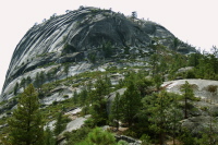 View of the backside of Liberty Cap.