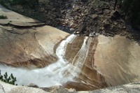View from the Nevada Falls overlook (5900ft).