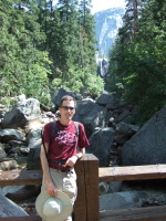 Bill at the first bridge.