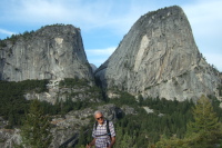 David at Clark Point (5490ft).
