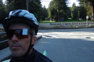 I finally find my way out of the neighborhood surrounding the Boulder Creek Country Club.