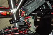 More wiring under the saddle