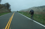 Riders ascend into Dry Lake Valley.