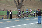 Russ (with clipboard) gets ready to start the Don Chapin Monterey Bay Racing Team.