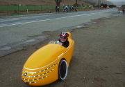 Peter Borenstadt in his Mango Sport (front view)