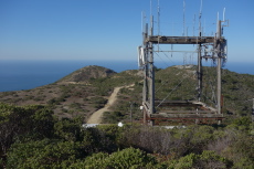 View west from North Peak