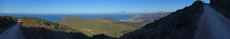 View northwest from the summit trail