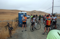 The porta-potties were delivered!