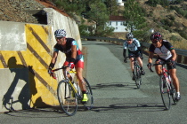 (l to r): Brandon West, Giles Douglas, and Toshi Tajima